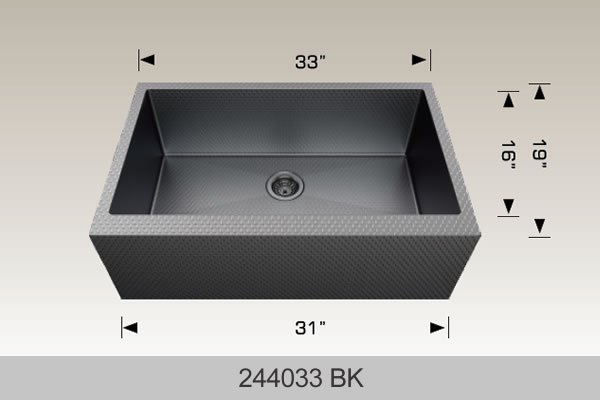 Textured · 244033 BK- Black — BOSCO