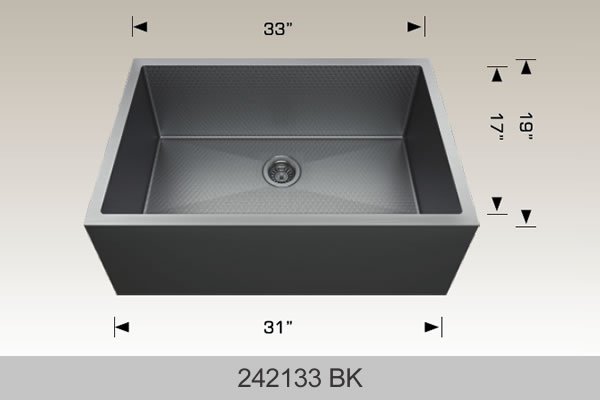 Textured Apron · 242133 BK — BOSCO