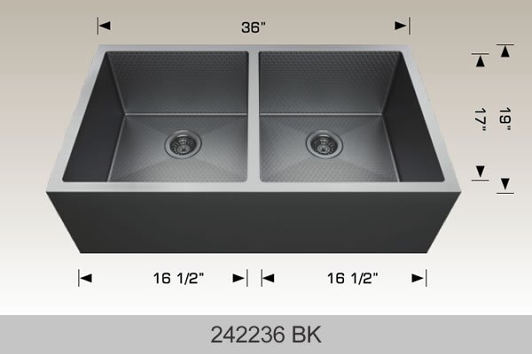 Textured Apron · 242236 BK — BOSCO