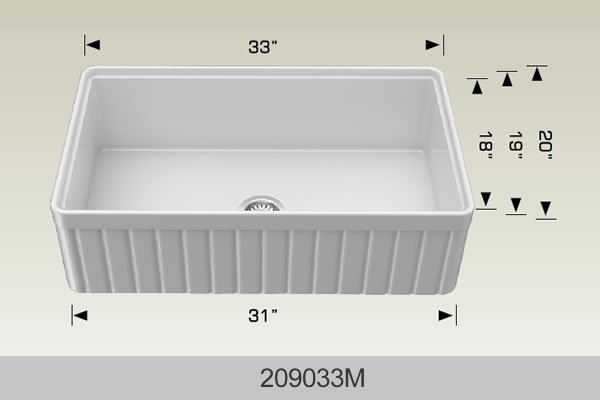 Fireclay Series · 209033M — BOSCO