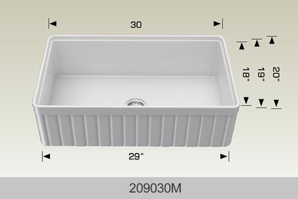 Fireclay Series · 209030M — BOSCO