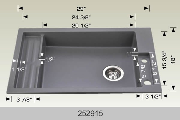 Granite Universal Design Series · 252915 — BOSCO