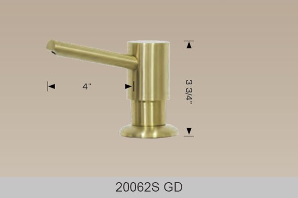 Soap Dispensers · 20062S GD — BOSCO