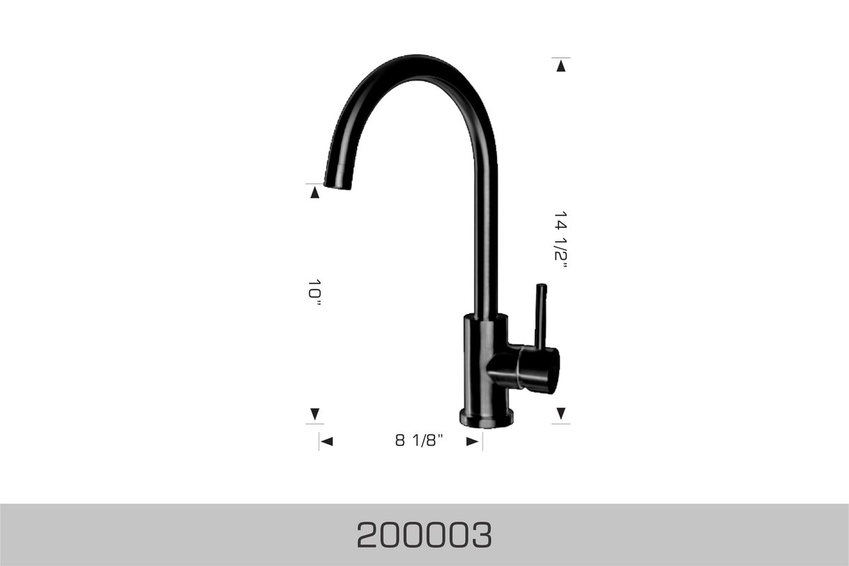 Faucet · 200003BK — BOSCO