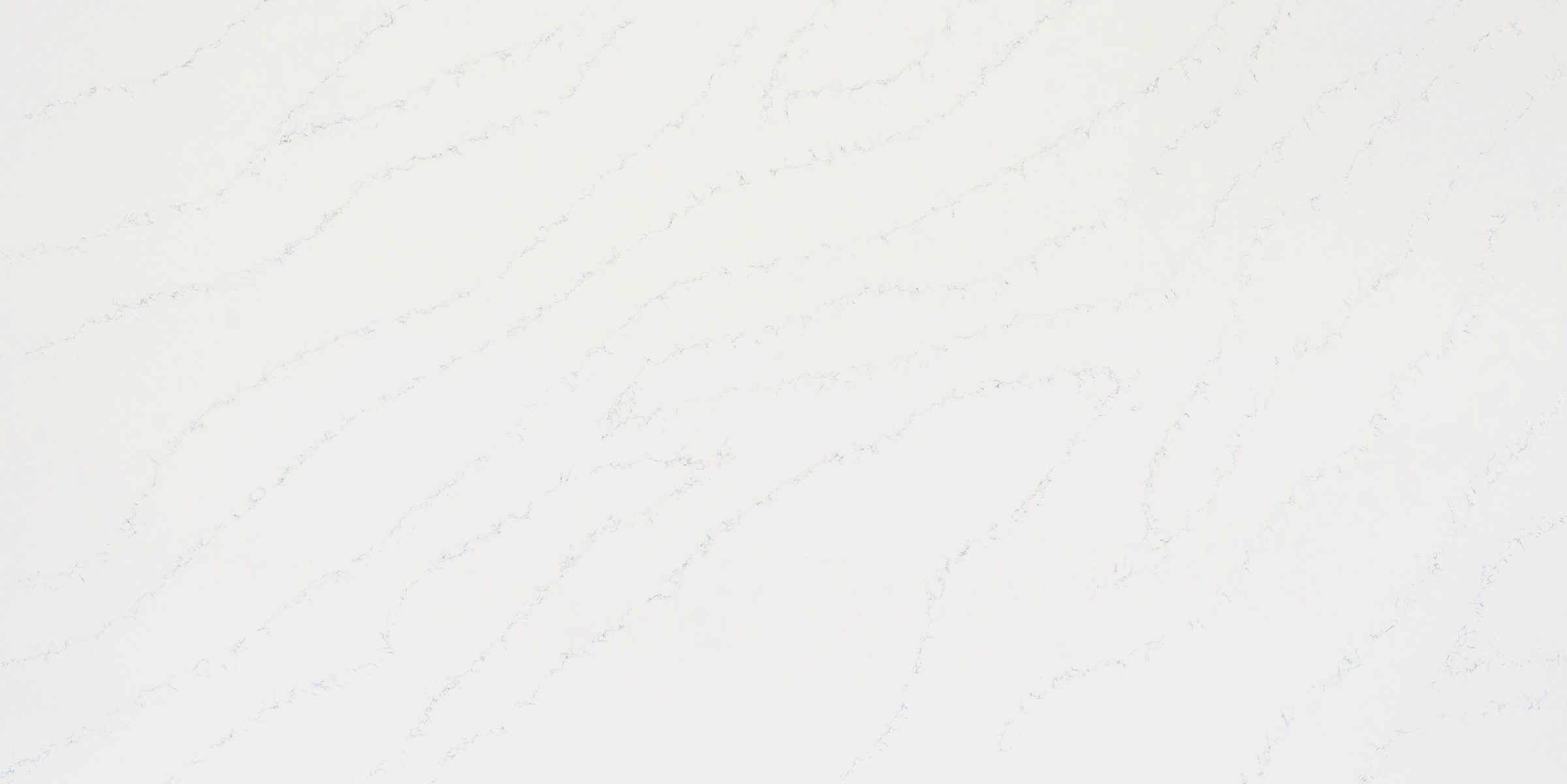 Carrara Feather Vein Quartz — full-slab view